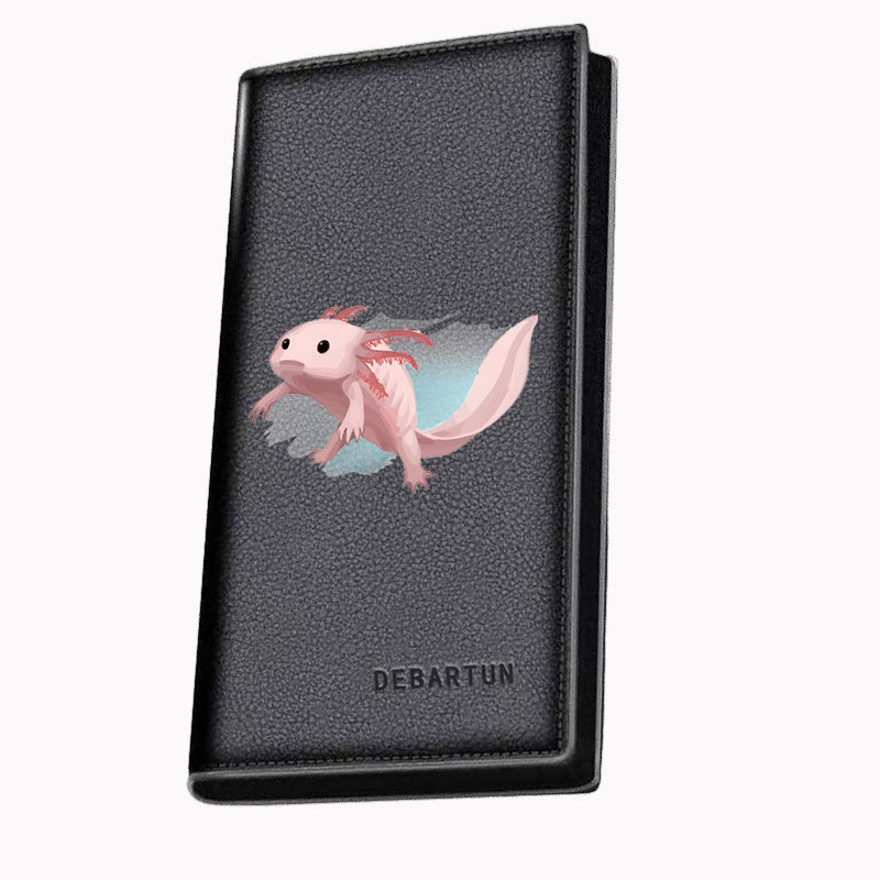 Interior Design Illustration - Pink axolotl anfibio ilustración agua Carteras
