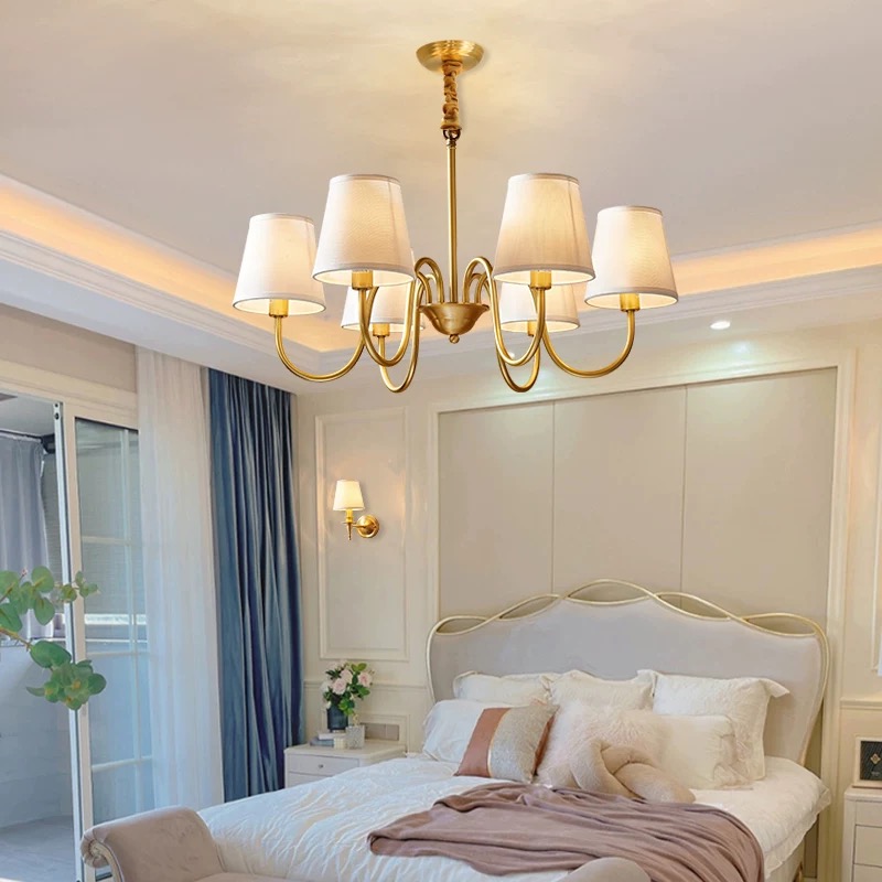 Interior Design Hall - Candelabro de cobre para sala de