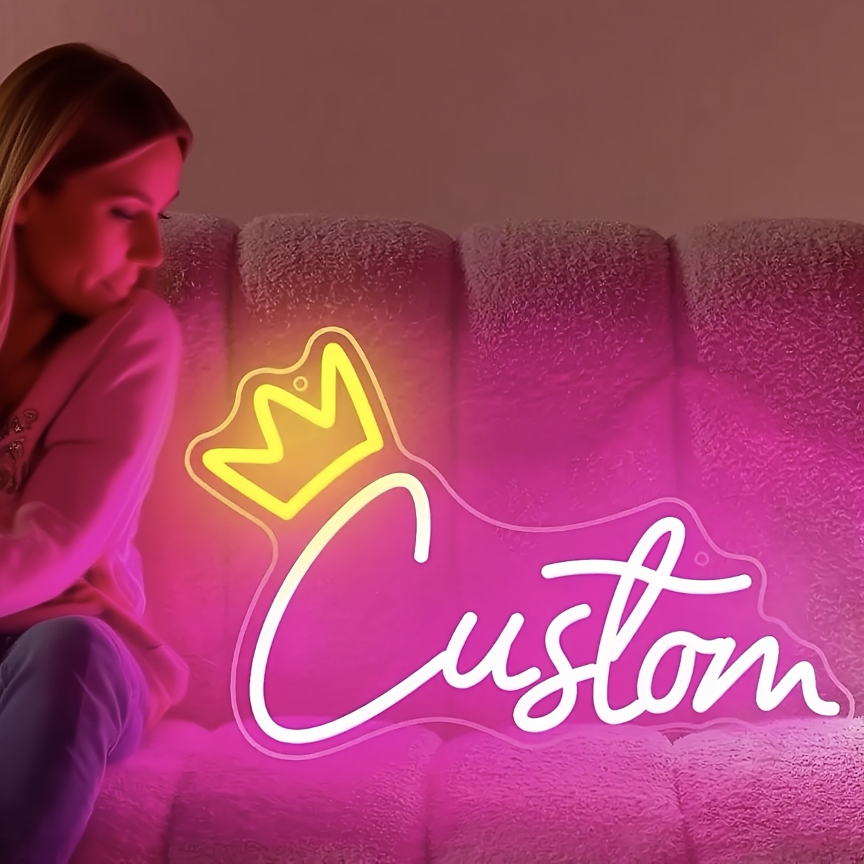 Letrero LED de Neón Personaliz - Interior Design Names reseña y precio