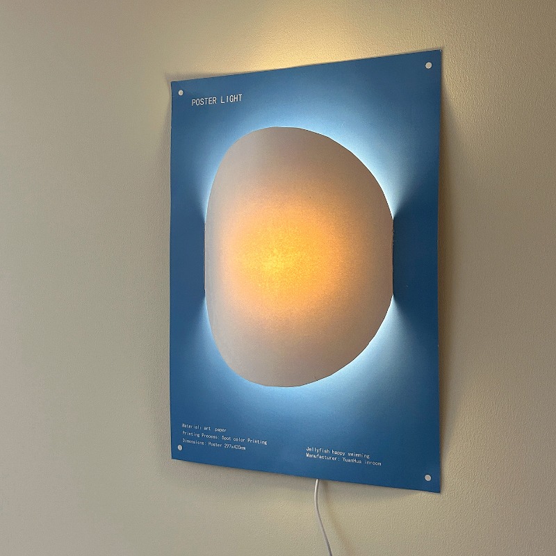 Lámpara de pared de papel de d - Interior Design Illustration reseña y precio