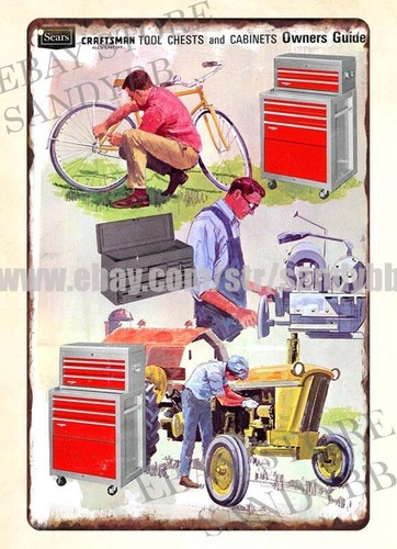 Letrero metálico de Sears Craf - Interior Design Usa reseña y precio