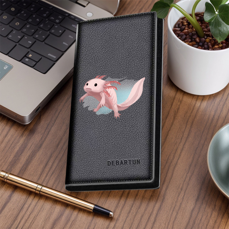 Pink axolotl anfibio ilustraci - Interior Design Illustration reseña y precio