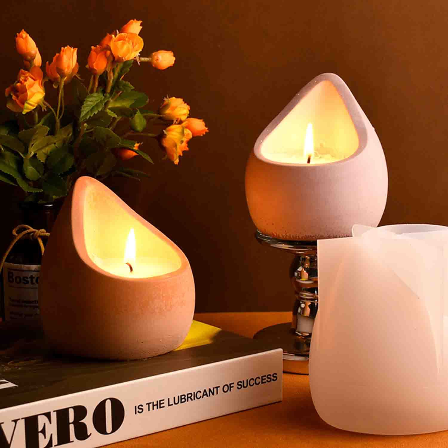Molde de silicona DIY para res - Ceramic Candle Vessel reseña y precio