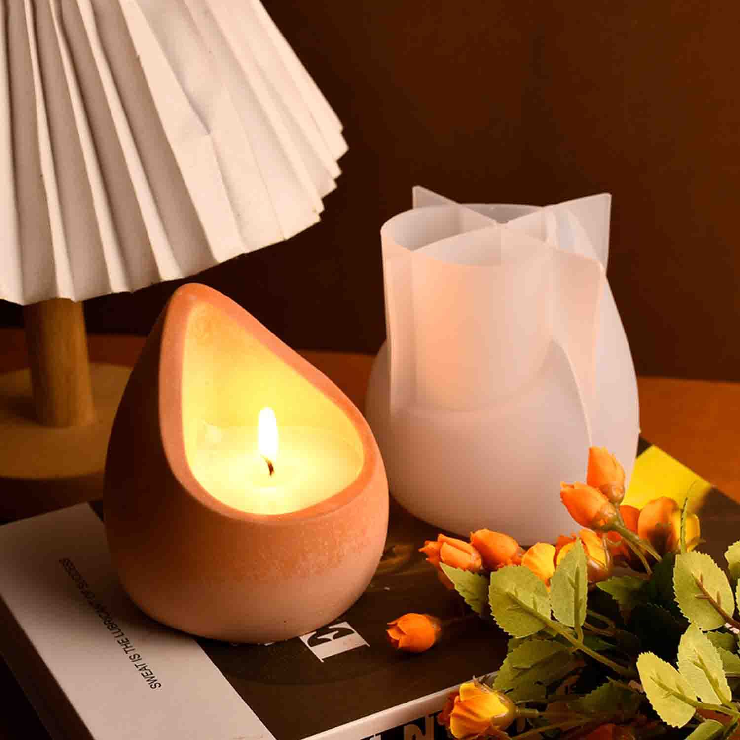 Molde de silicona DIY para res - Ceramic Candle Vessel reseña y precio