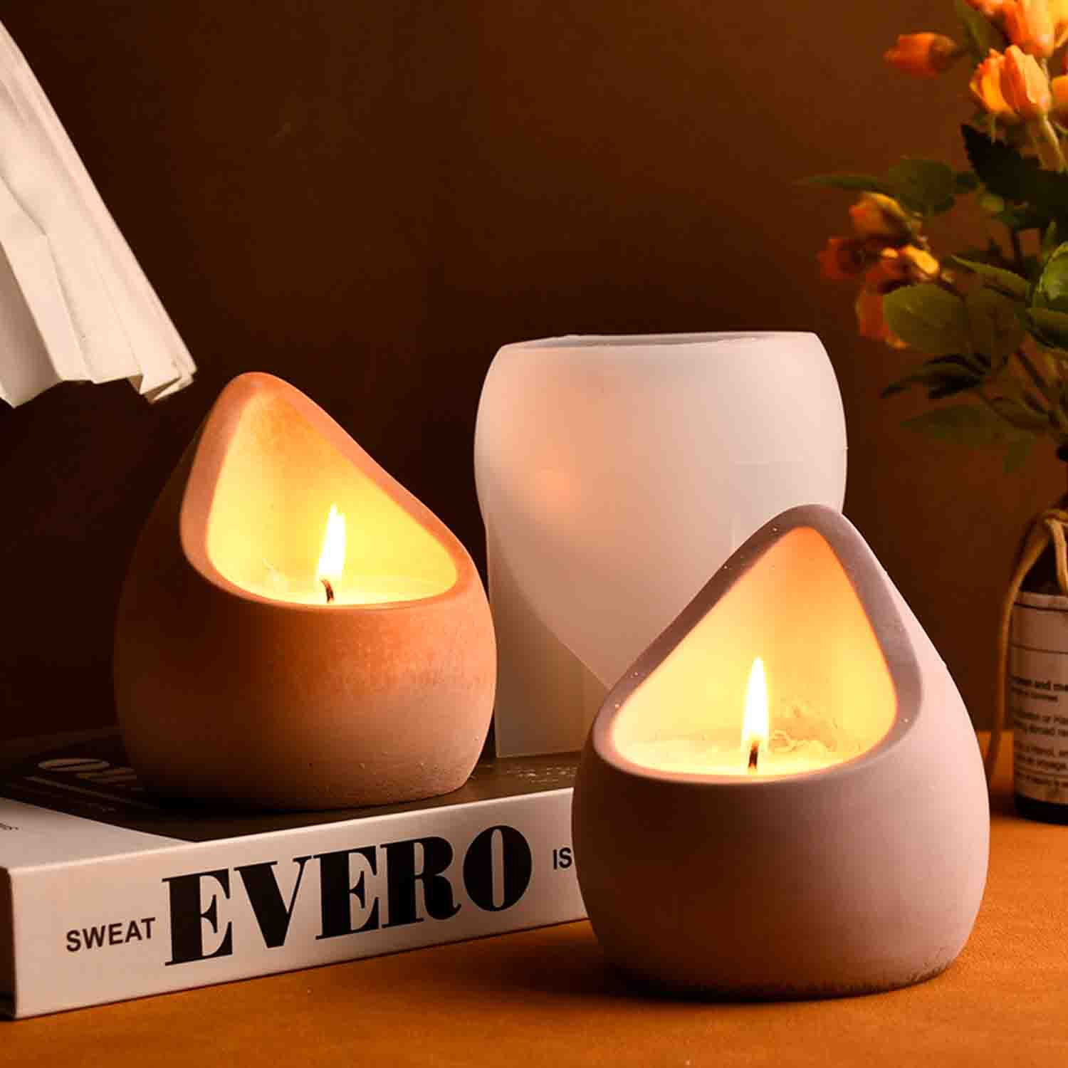 Molde de silicona DIY para res - Ceramic Candle Vessel reseña y precio
