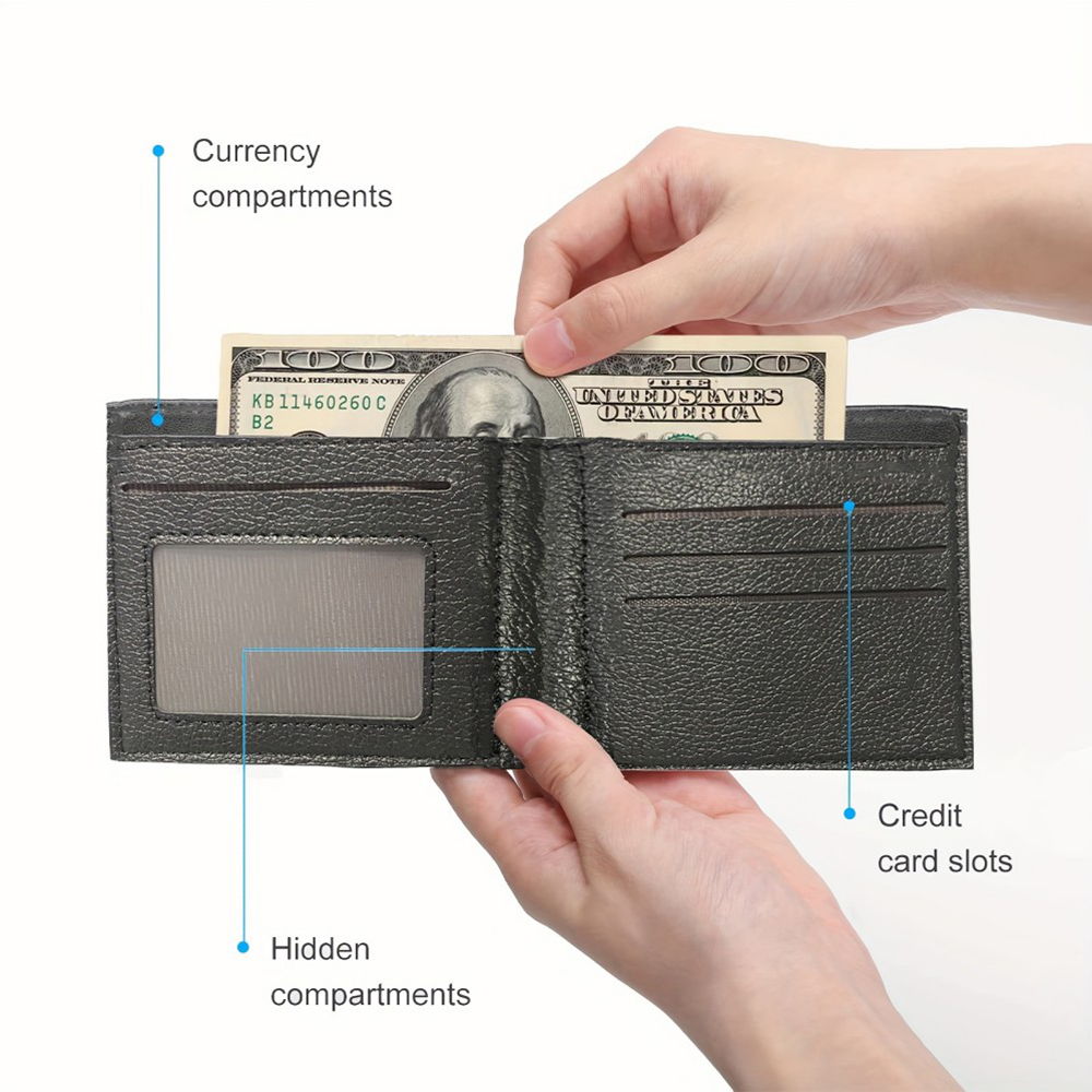 Cartera para Hombre Never Forg - Interior Design Tech reseña y precio