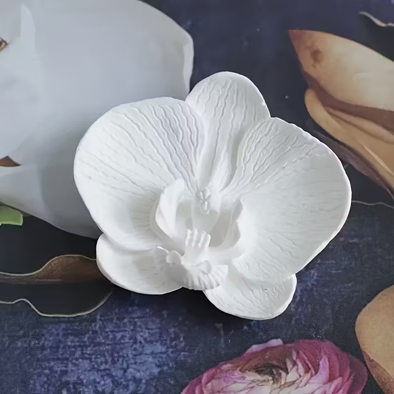Molde de silicona 3D de orquíd - Ceramic Candle Vessel reseña y precio