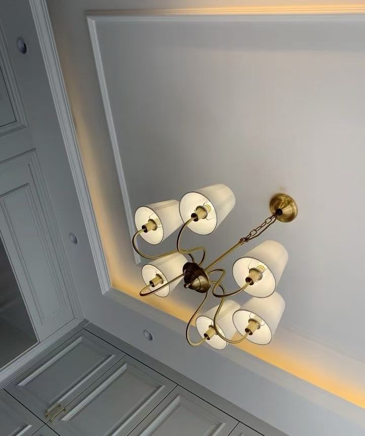 Candelabro de cobre para sala  - Interior Design Hall reseña y precio