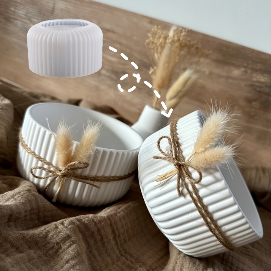 Molde de resina grande para ca - Ceramic Candle Vessel reseña y precio