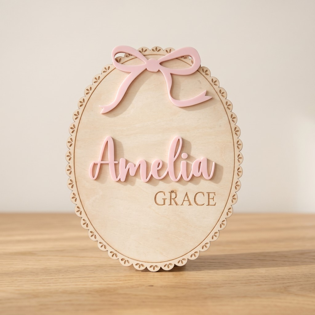 1 Pieza Placa de Madera Person - Interior Design Names reseña y precio