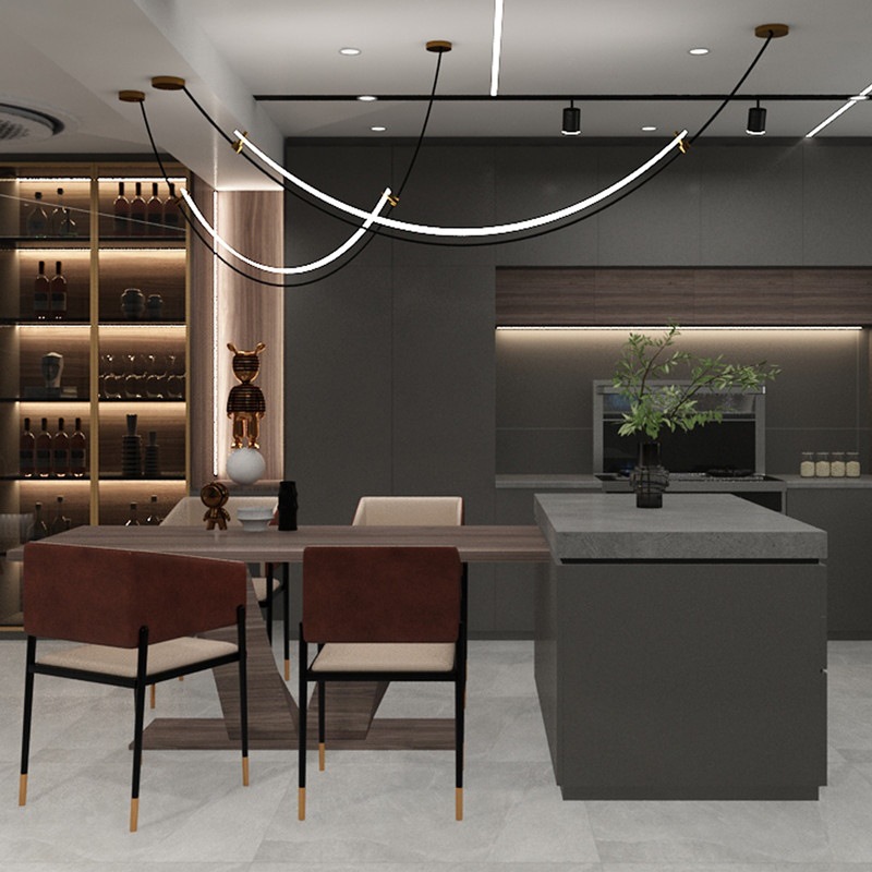 Lámpara Colgante de Diseño Dan - Interior Design Hall reseña y precio