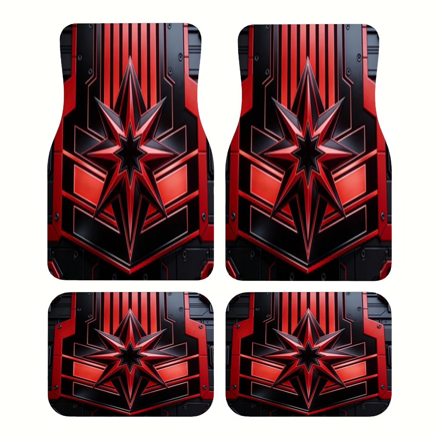 4 alfombrillas para coche, dis - Interior Design Tech reseña y precio