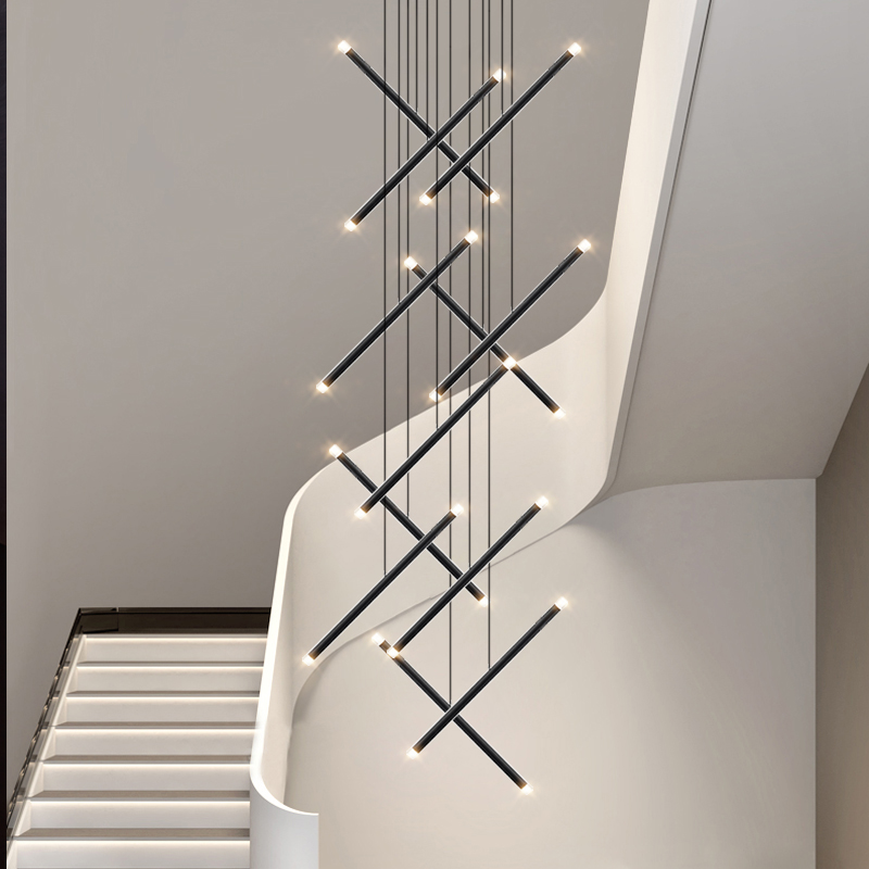 Candelabro LED moderno para es - Interior Design Hall reseña y precio