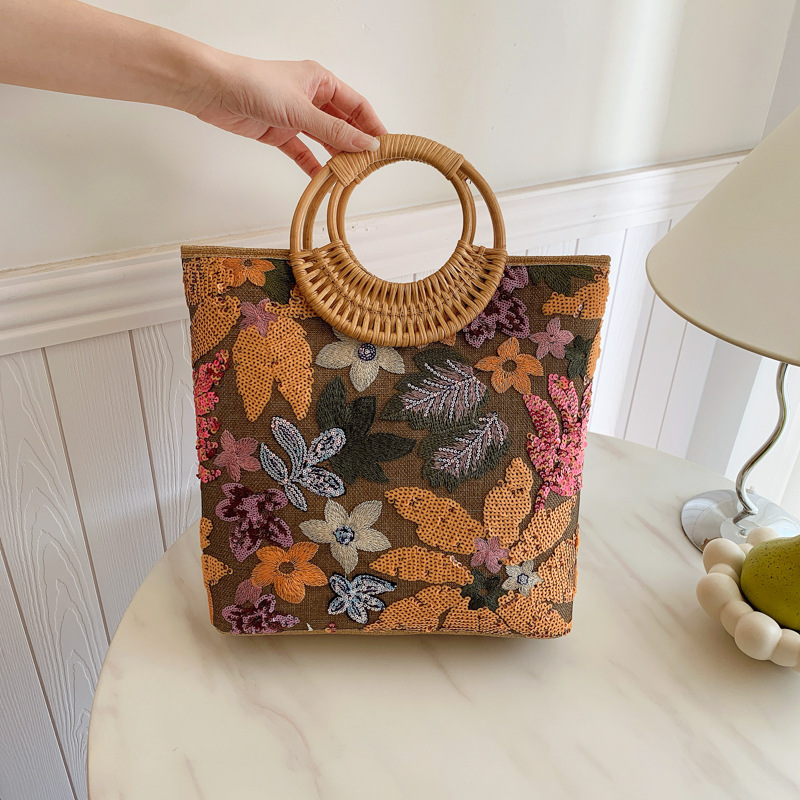 Bolso con asa superior con grá - Interior Design Graphic Design reseña y precio