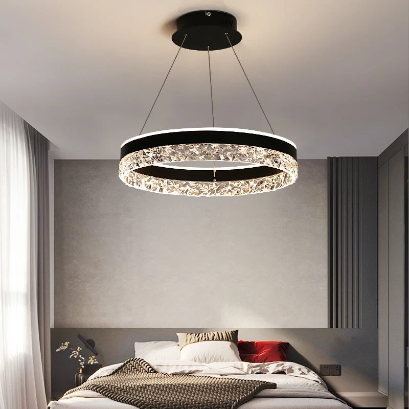 Lámpara colgante LED de crista - Interior Design Hall reseña y precio
