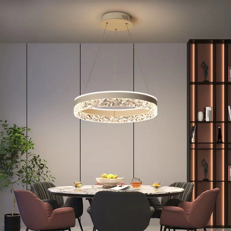 Lámpara colgante LED de crista - Interior Design Hall reseña y precio