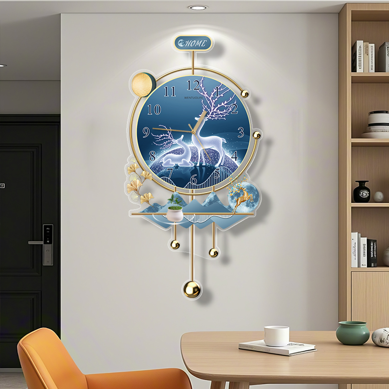 Reloj de pared Zen con movimie - Interior Design Quiet Luxury reseña y precio