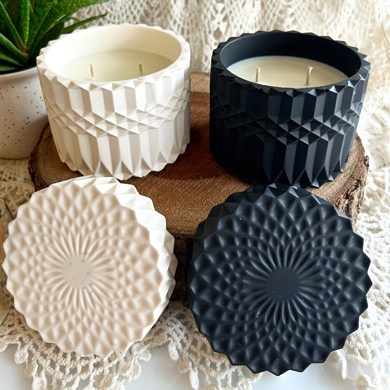 1 set de moldes de silicona pa - Ceramic Candle Vessel reseña y precio
