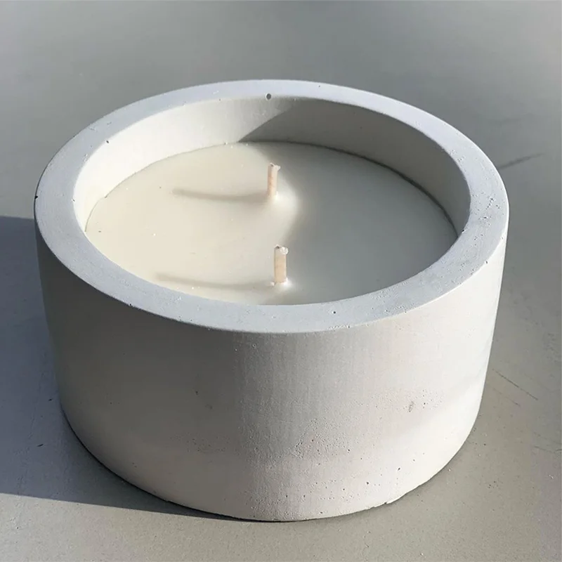 Moldes redondos de cemento y h - Ceramic Candle Vessel reseña y precio