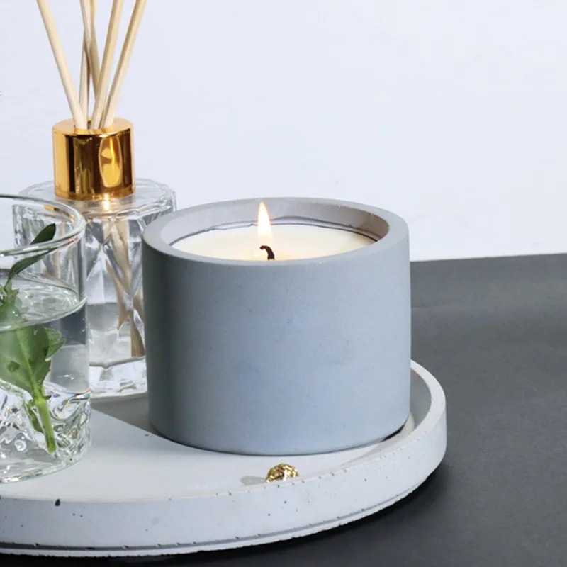 Moldes redondos de cemento y h - Ceramic Candle Vessel reseña y precio