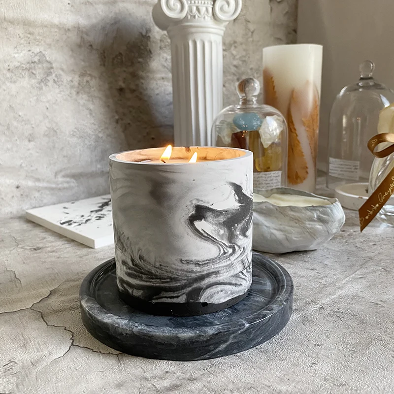 Moldes redondos de cemento y h - Ceramic Candle Vessel reseña y precio